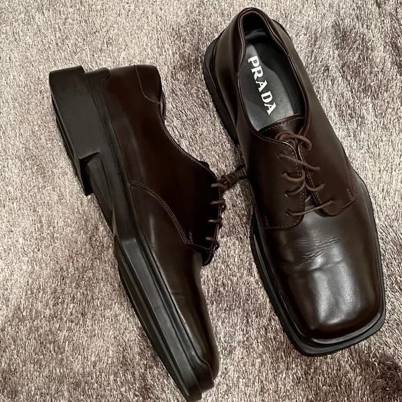 Prada | Shoes | Mens Prada Shoes Size 9 2 | Poshmark display picture 3